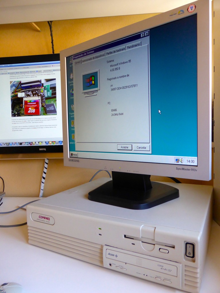 Compaq Prolinea 4:50 Restaurado